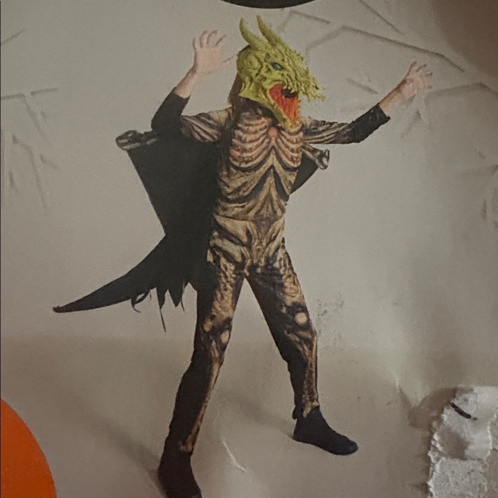 Dragon Costume for Kids lights and sounds Medium